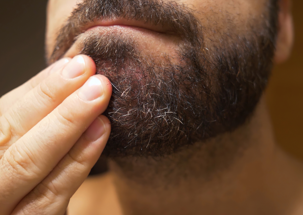 droge huid onder baard