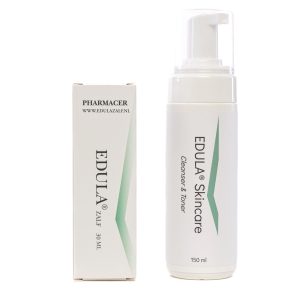 Edula® Zalf 30 gram tube + Edula® Skincare Cleanser & Toner