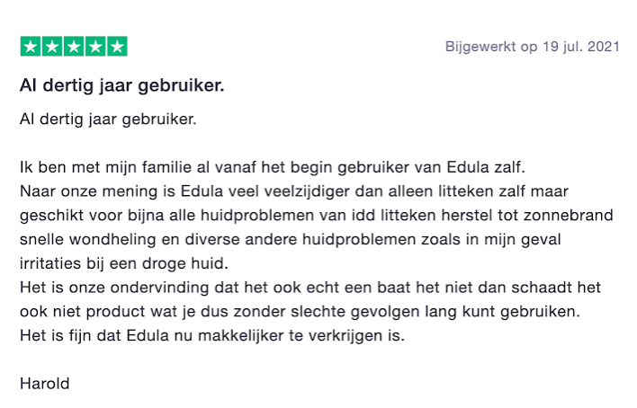 review Edula skincare 8